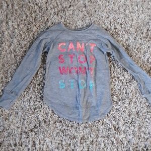 Girls long sleeved top
